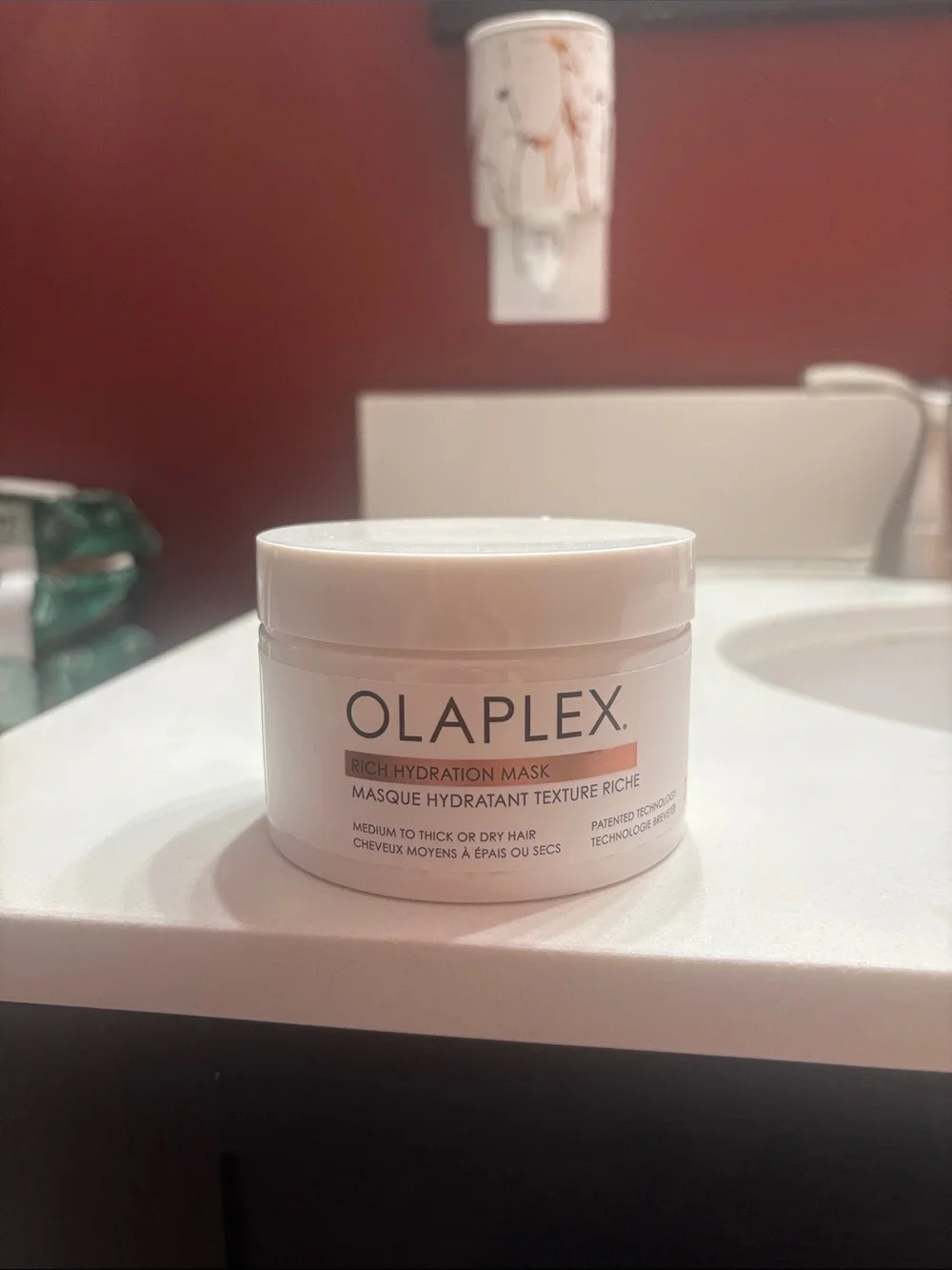 OLAPLEX Rich Hydration Mask - White Jar